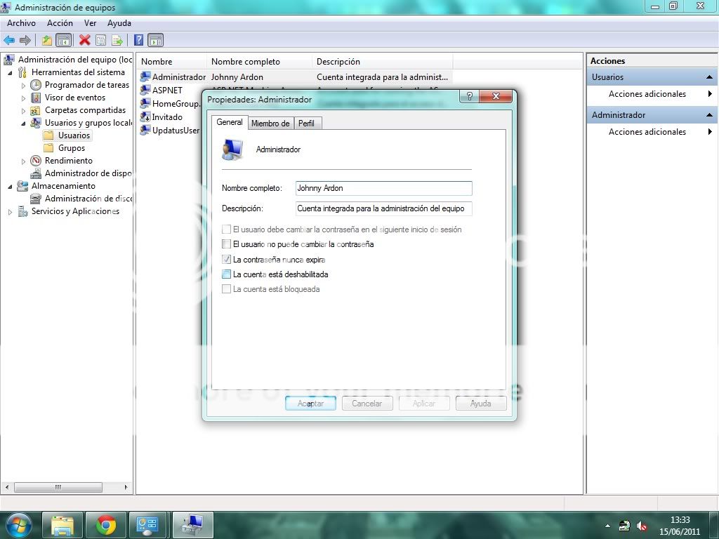 Como activar la cuenta Administrador en Windows 7 Como activar la cuenta Administrador en Windows 7