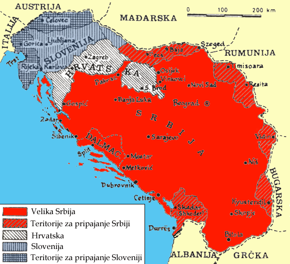 Image result for draza mihajlovic i velika srbija