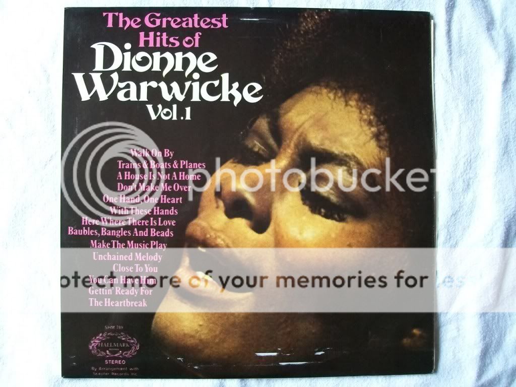 Dionne Warwicke - Greatest Hits Of Dionne Warwicke Vol 1