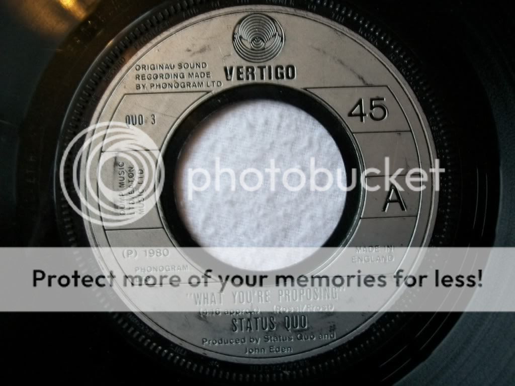 Status Quo - What You're Proposing Album